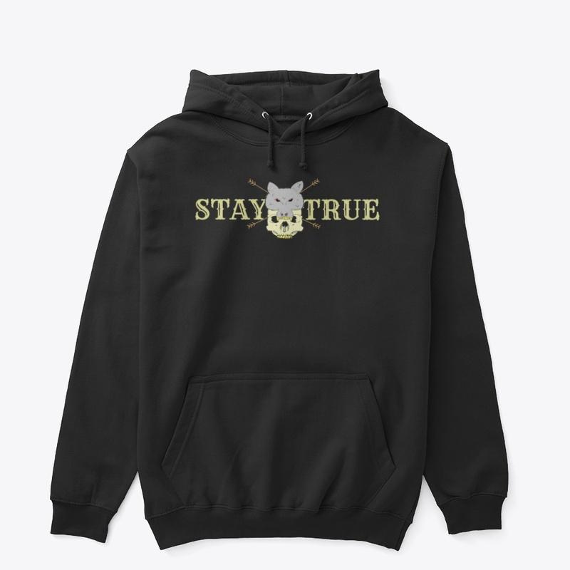 Stay True Wolf Skull